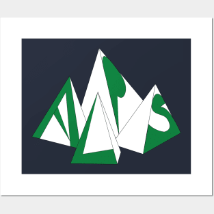 alp mountains Posters and Art